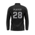 CRIMSON PRIDE Sublimated Long Sleeve 1/4 Zip Jacket (Black)