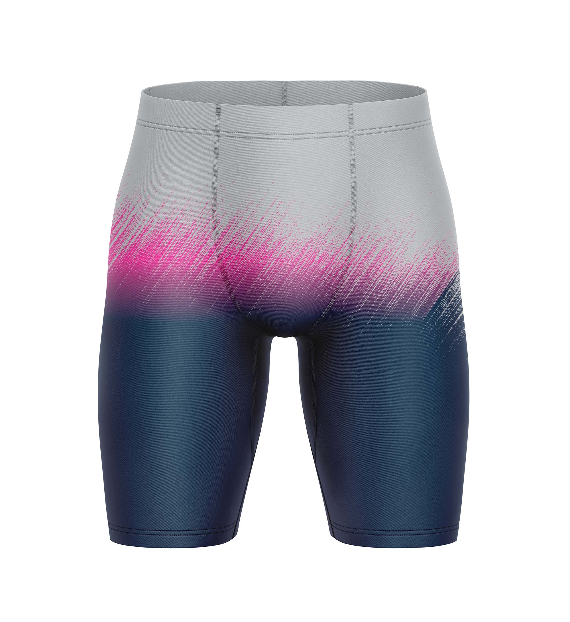 CRWA COMPRESSION SHORTS - NAVY/PINK