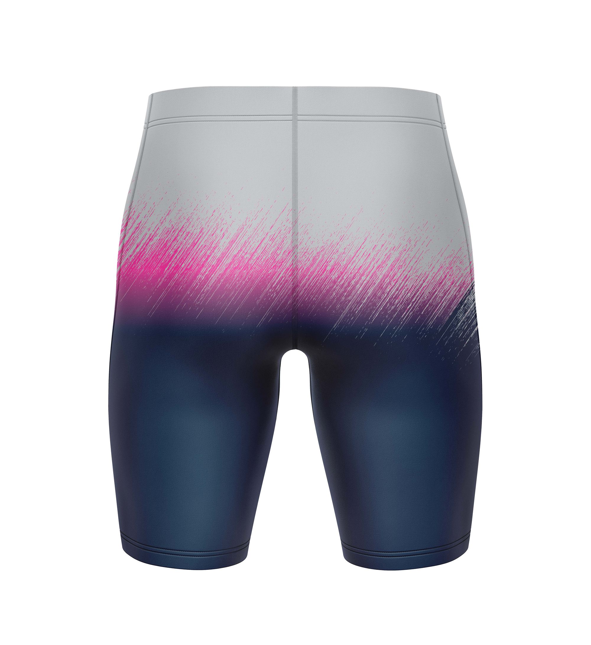 CRWA COMPRESSION SHORTS - NAVY/PINK