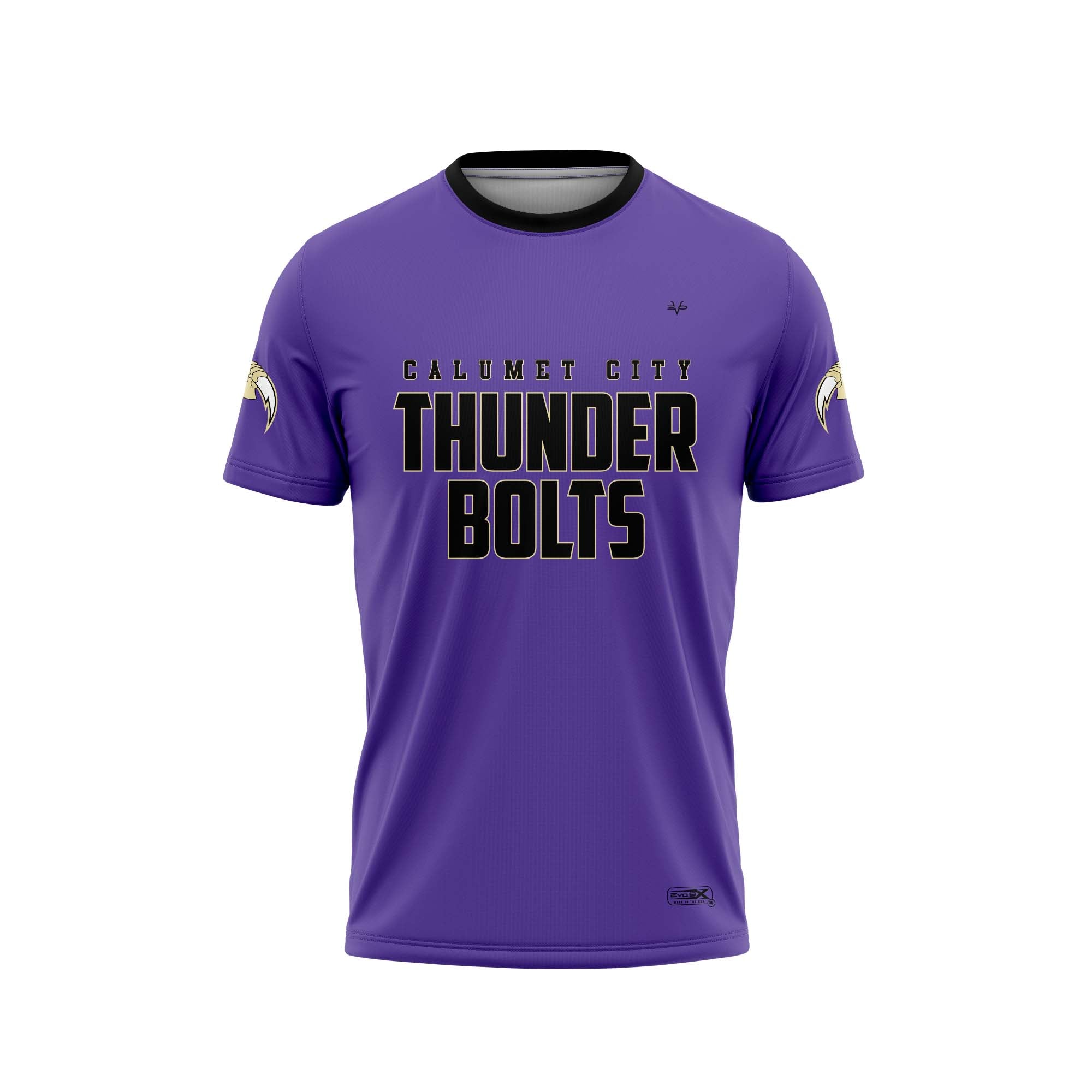 CALUMET CITY THUNDERBOLTS CREWNECK SHORT SLEEVE