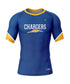 RIVER PLAZA CHARGERS COMPRESSION SHORT SLEEVE