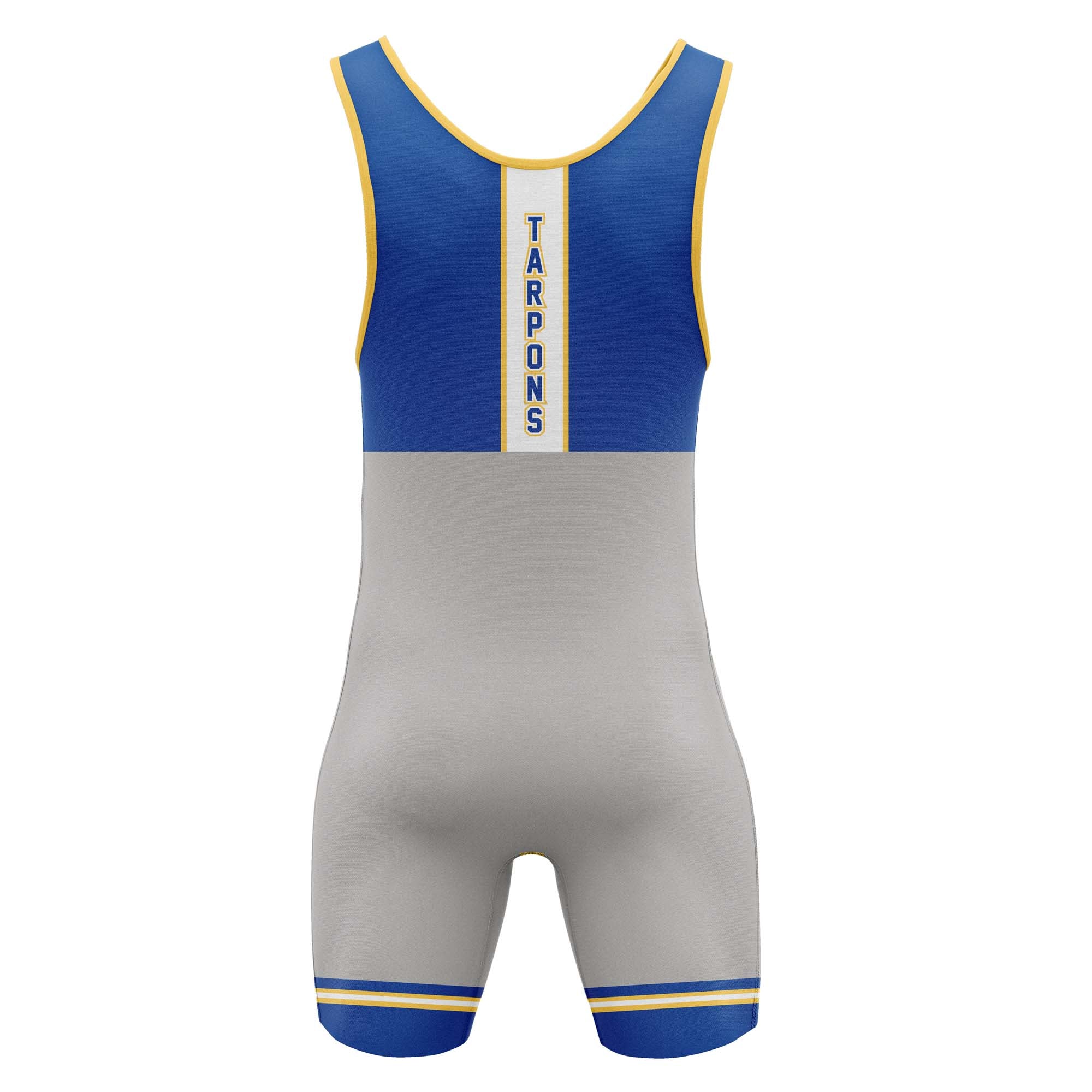 Charlotte Wrestling Grey Singlet