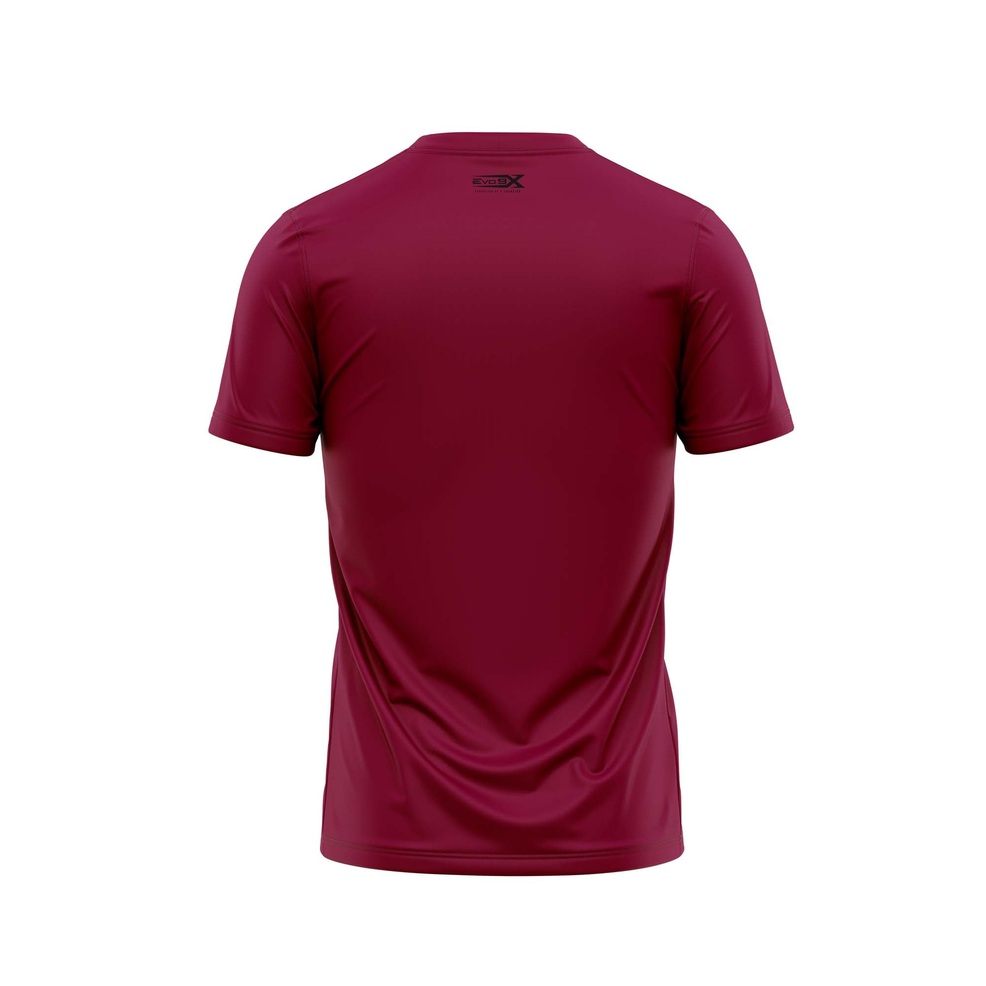 Matawan Huskies Short Sleeve Maroon Crew Neck