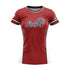 LADY G CREW NECK SS JERSEY RED