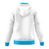 DAPA BASKETBALL FULL ZIP HOODIE - WHITE
