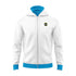 DAPA BASKETBALL FULL ZIP HOODIE - WHITE