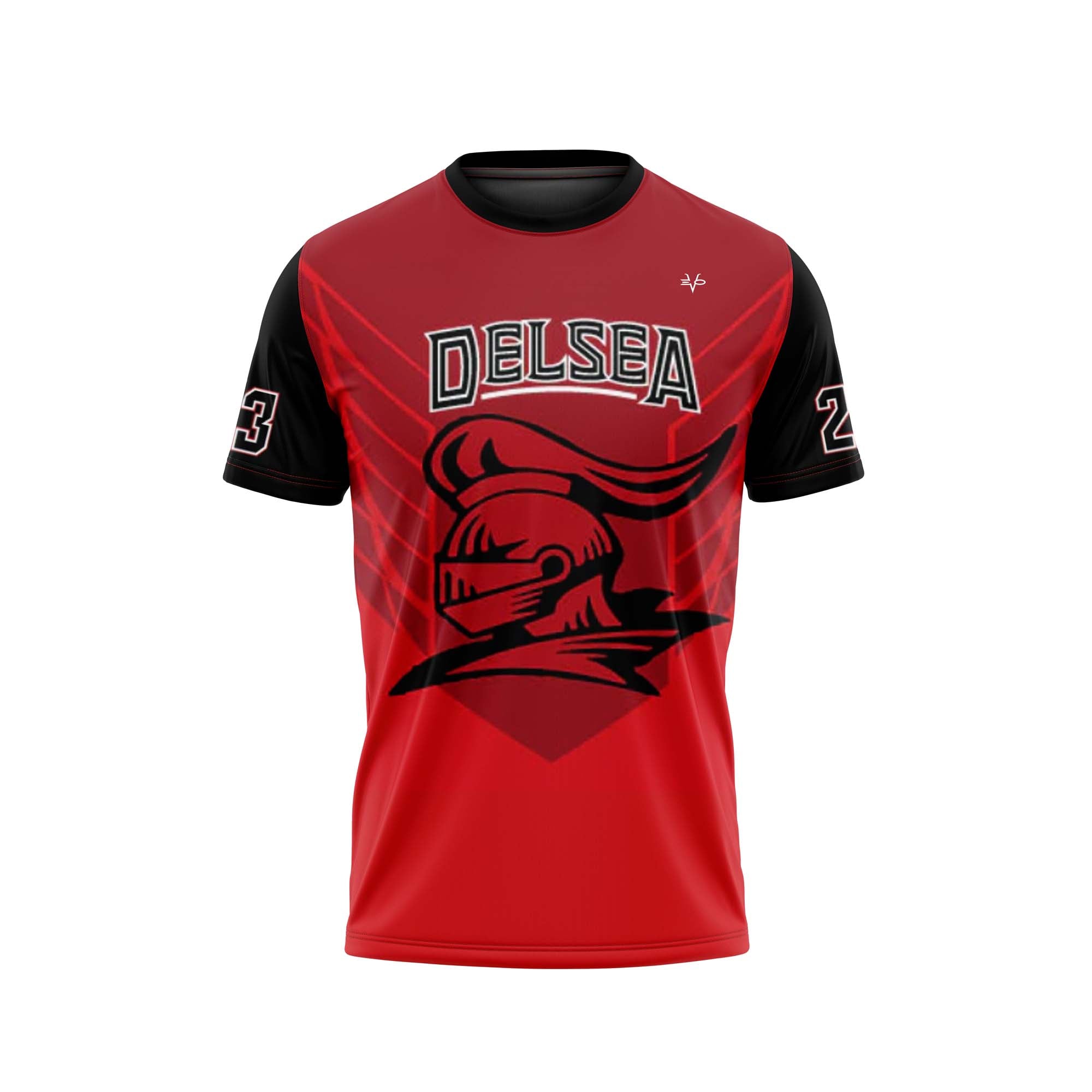 DELSEA KNIGHTS Football Sublimated Crew Neck Jersey