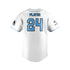 DIAMOND ASSASSINS FULL BUTTON JERSEY - WHITE