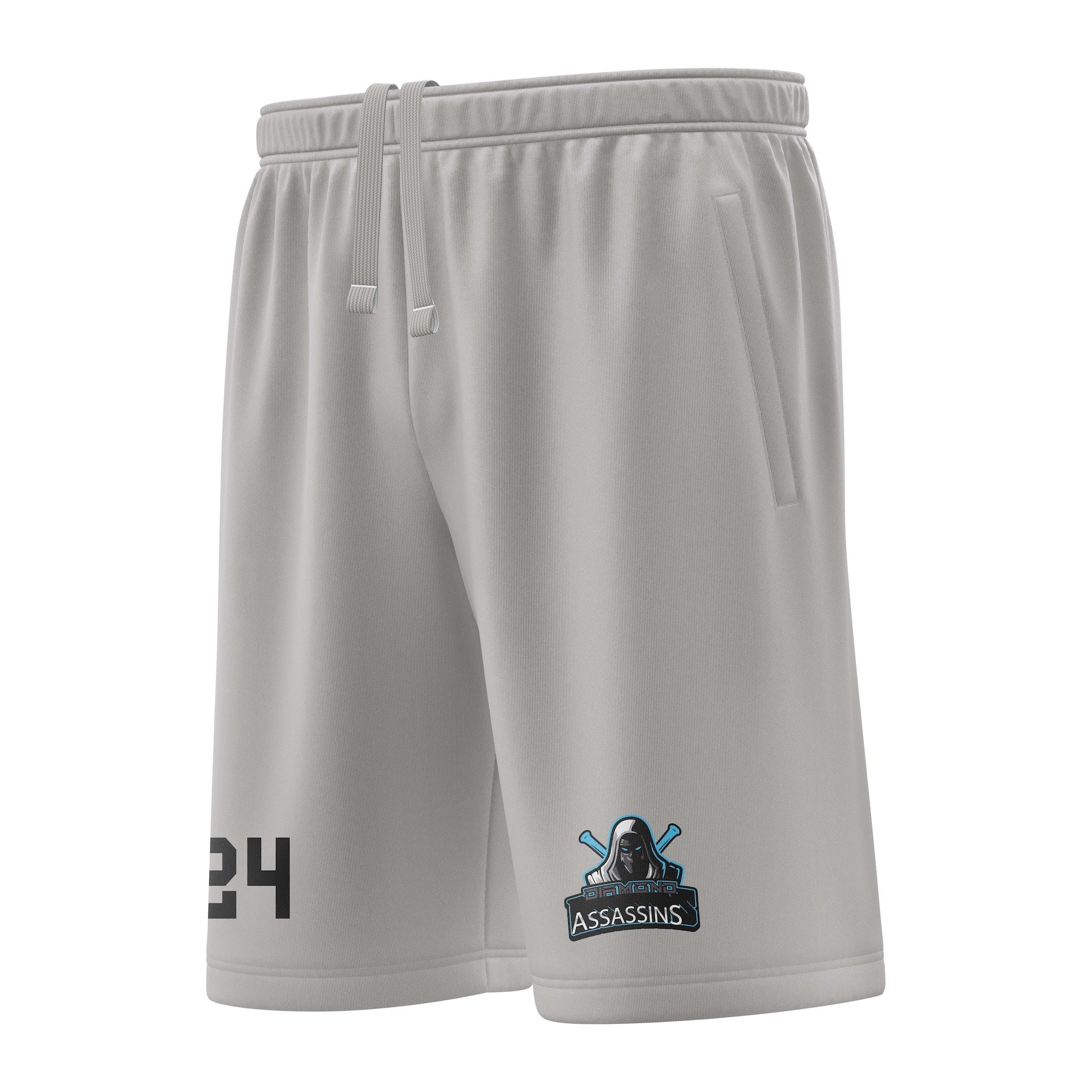 DIAMOND ASSASSINS SHORT WITH POCKET - GREY