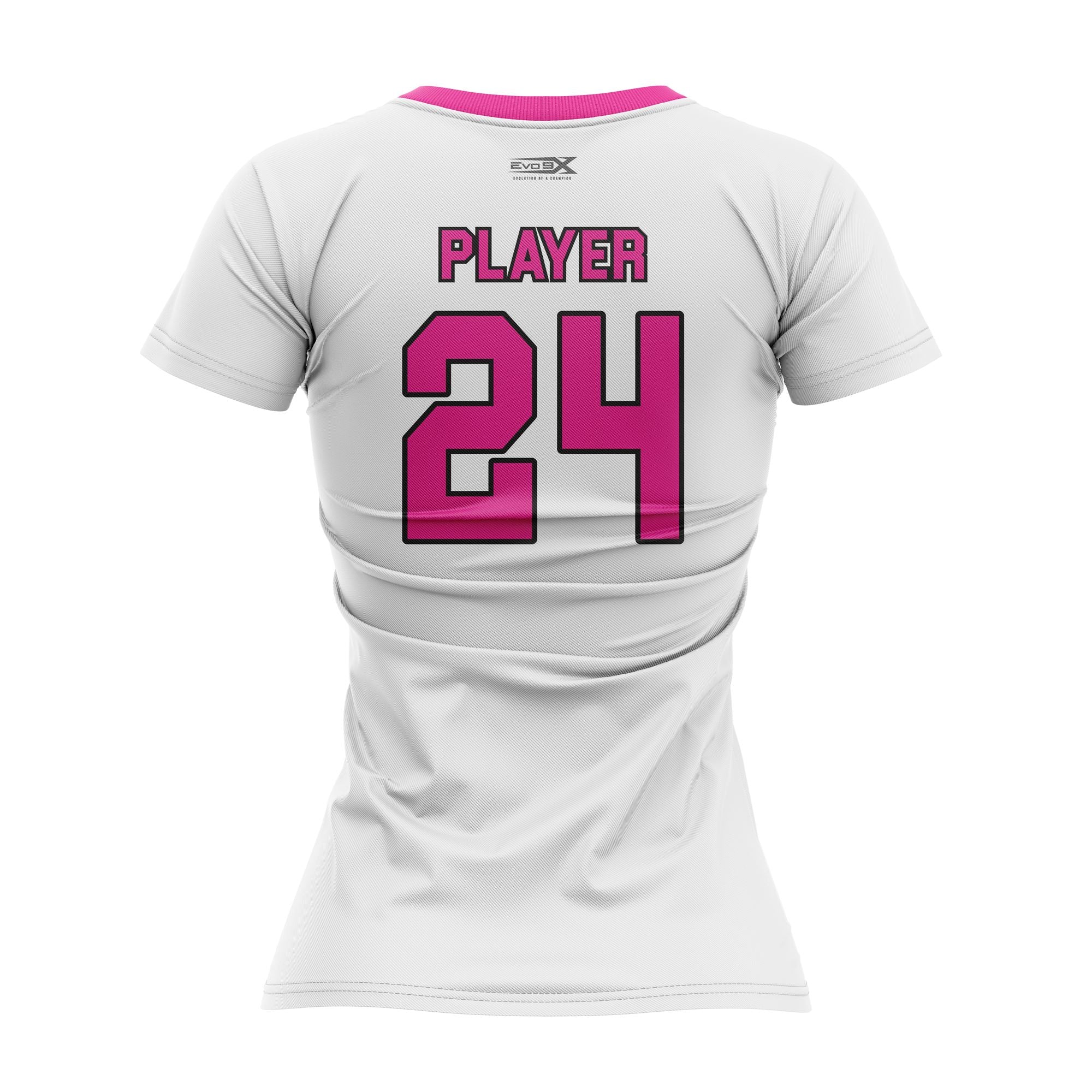 DIAMOND ASSASSINS WOMENS CAP SLEEVE - WHITE/PINK