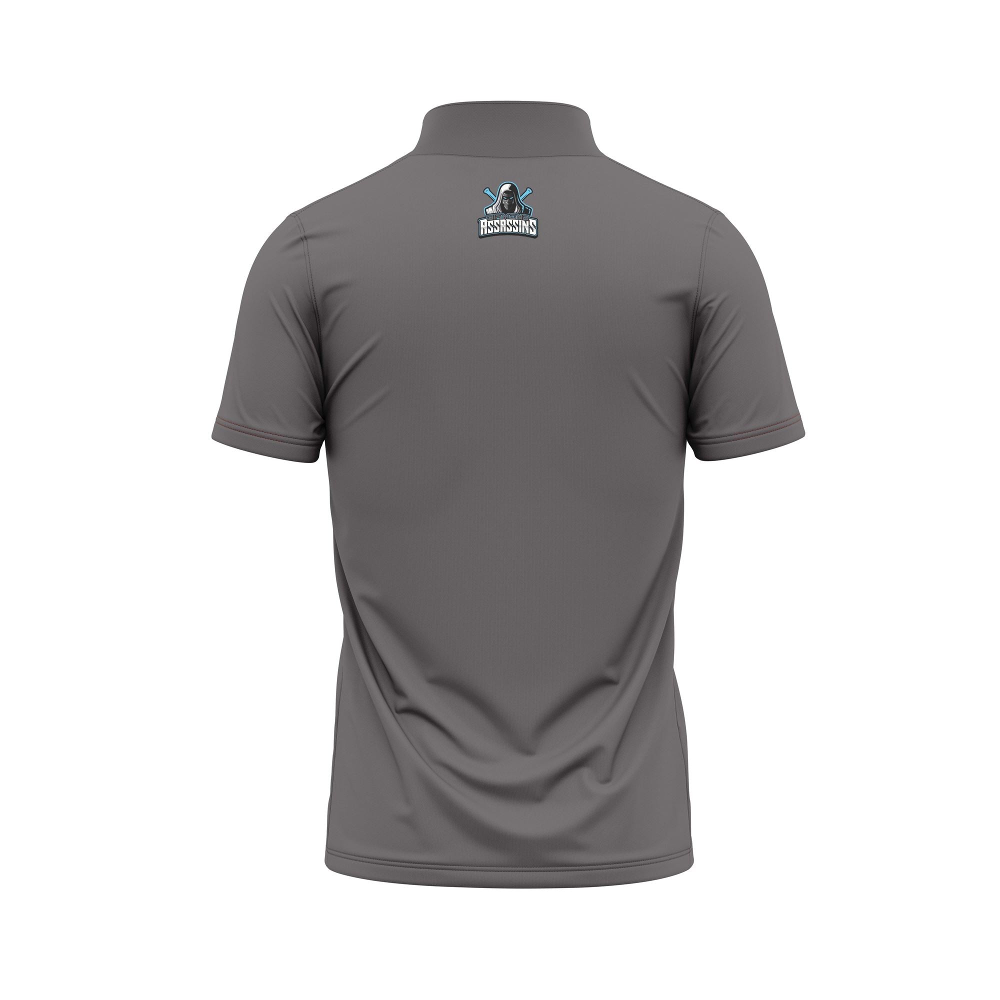 DIAMOND ASSASSINS QTR ZIP SS - GREY