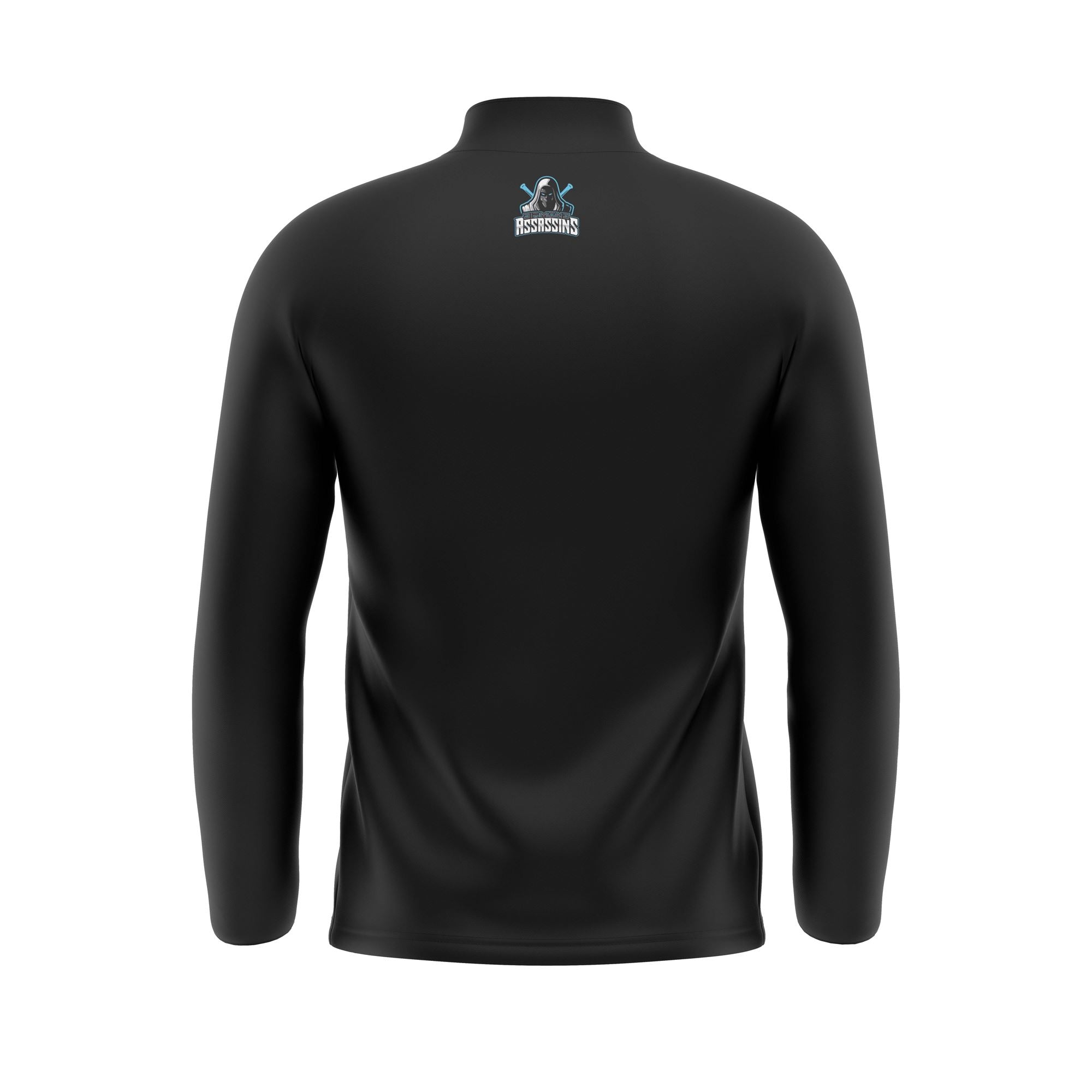 DIAMOND ASSASSINS QTR ZIP JACKET - BLACK