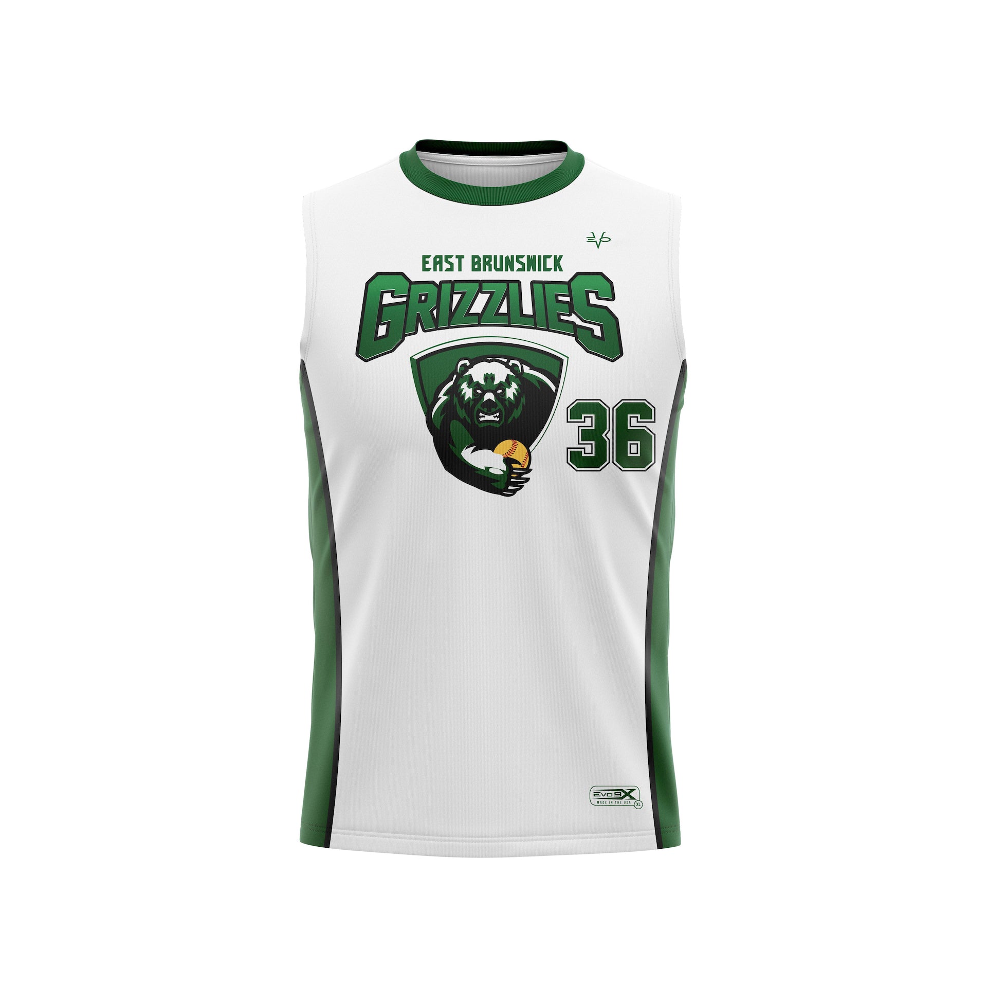 EAST BRUNSWICK CREWNECK SLEEVELESS - WHITE