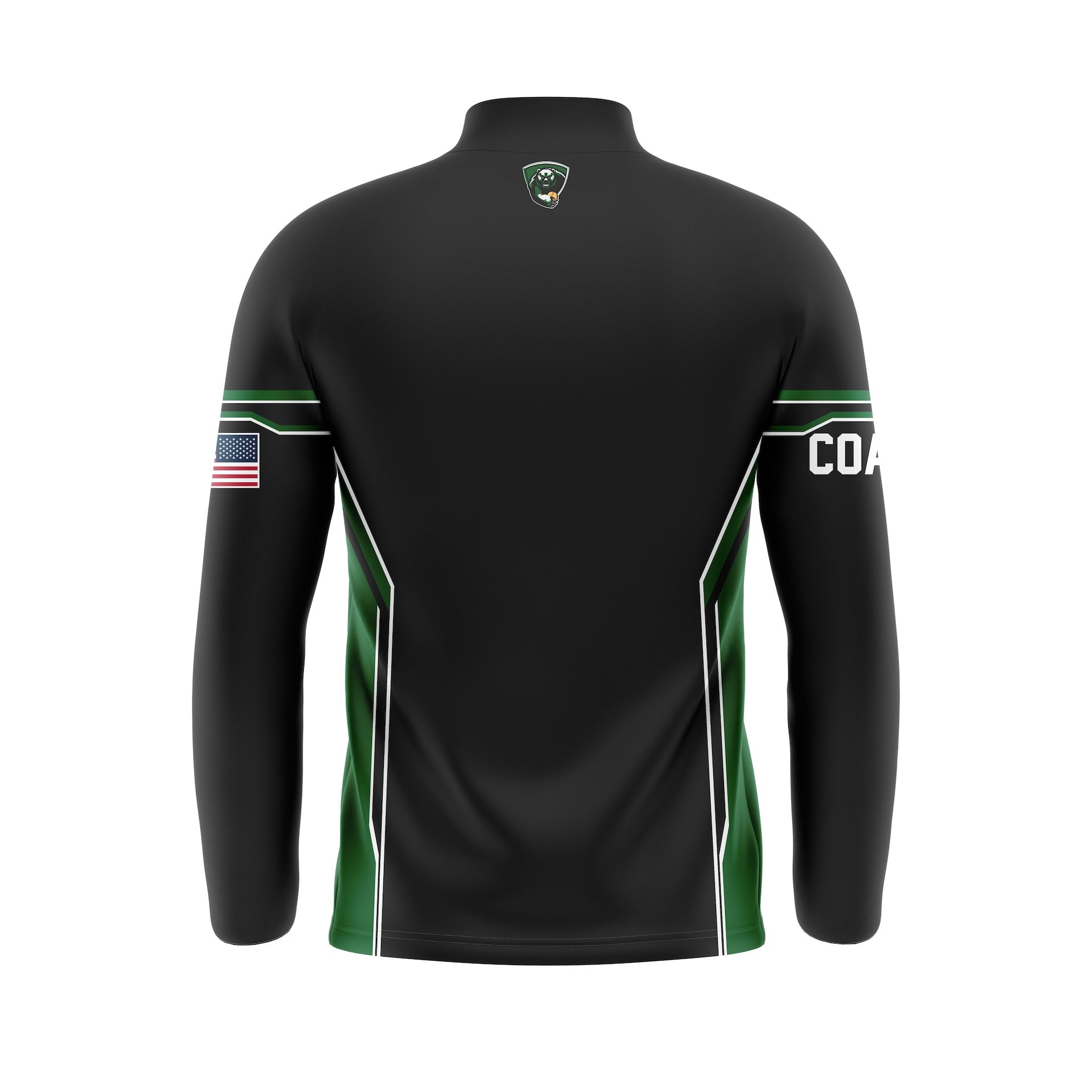 EAST BRUNSWICK COACHES JACKET - BLACK