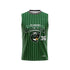 EAST BRUNSWICK CREWNECK SLEEVLESS - GREEN PINSTRIPE