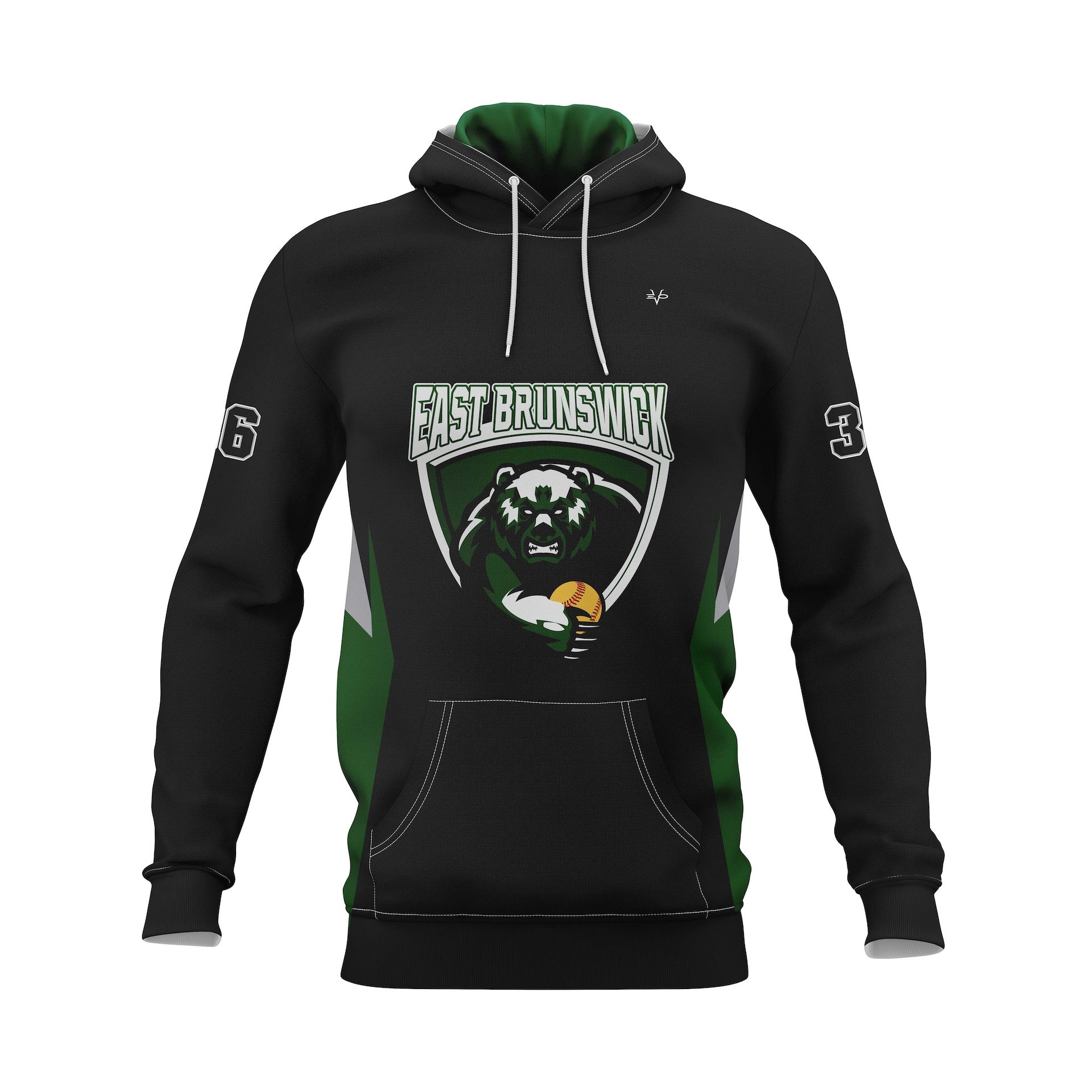 EAST BRUNSWICK HOODIE - BLACK