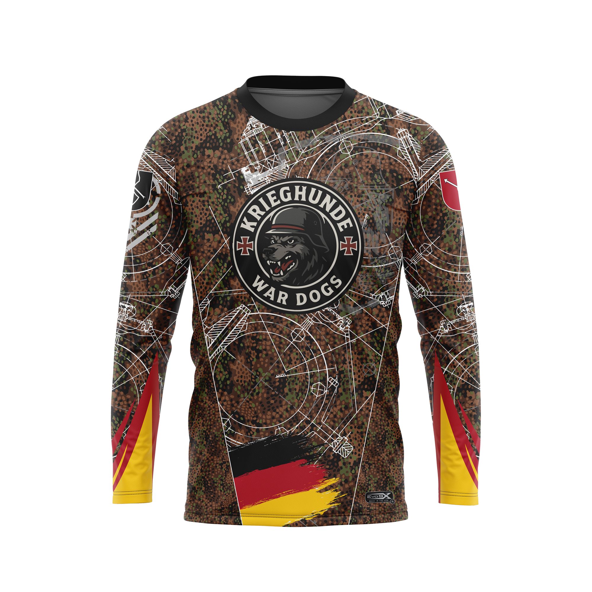 91ST INFANTRY ENLISTED WAR DOGS CREWNECK LS