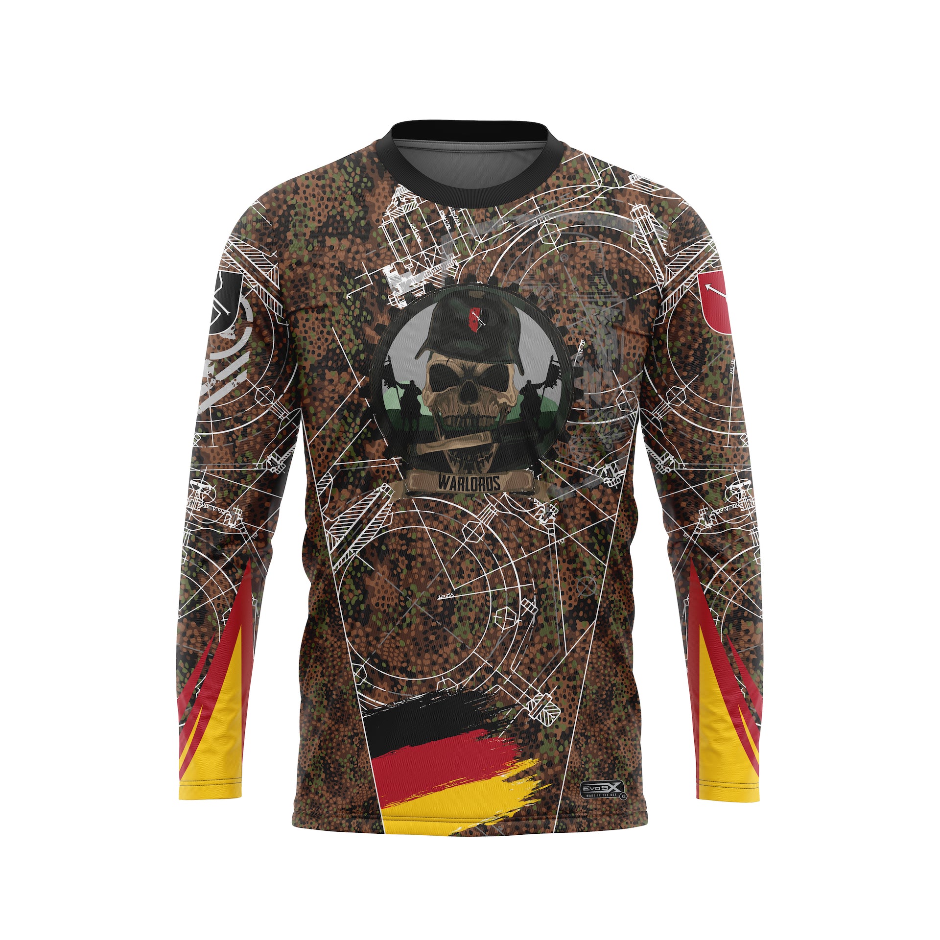 91ST INFANTRY ENLISTED WARLORDS CREWNECK LS