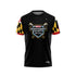 Evo9x MONTGOMERY LITTLE LEAGUE Full Dye Sublimated Crew Neck Shirt Black