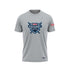 Evo9x MONTGOMERY LITTLE LEAGUE Full Dye Sublimated Crew Neck Shirt Grey