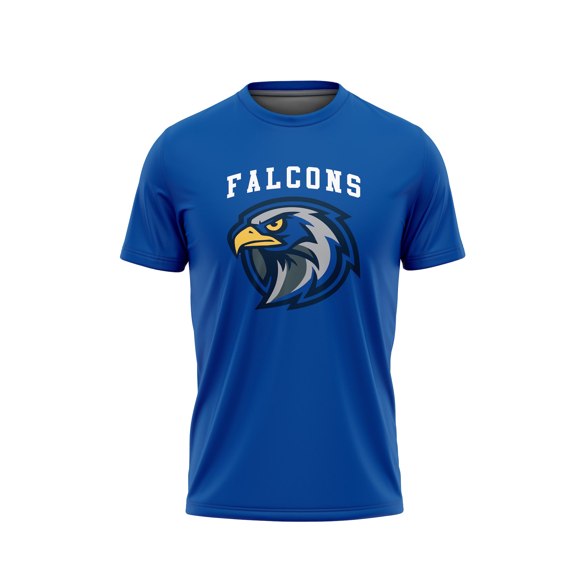 FBA FALCONS COTTON T-SHIRT - ROYAL BLUE