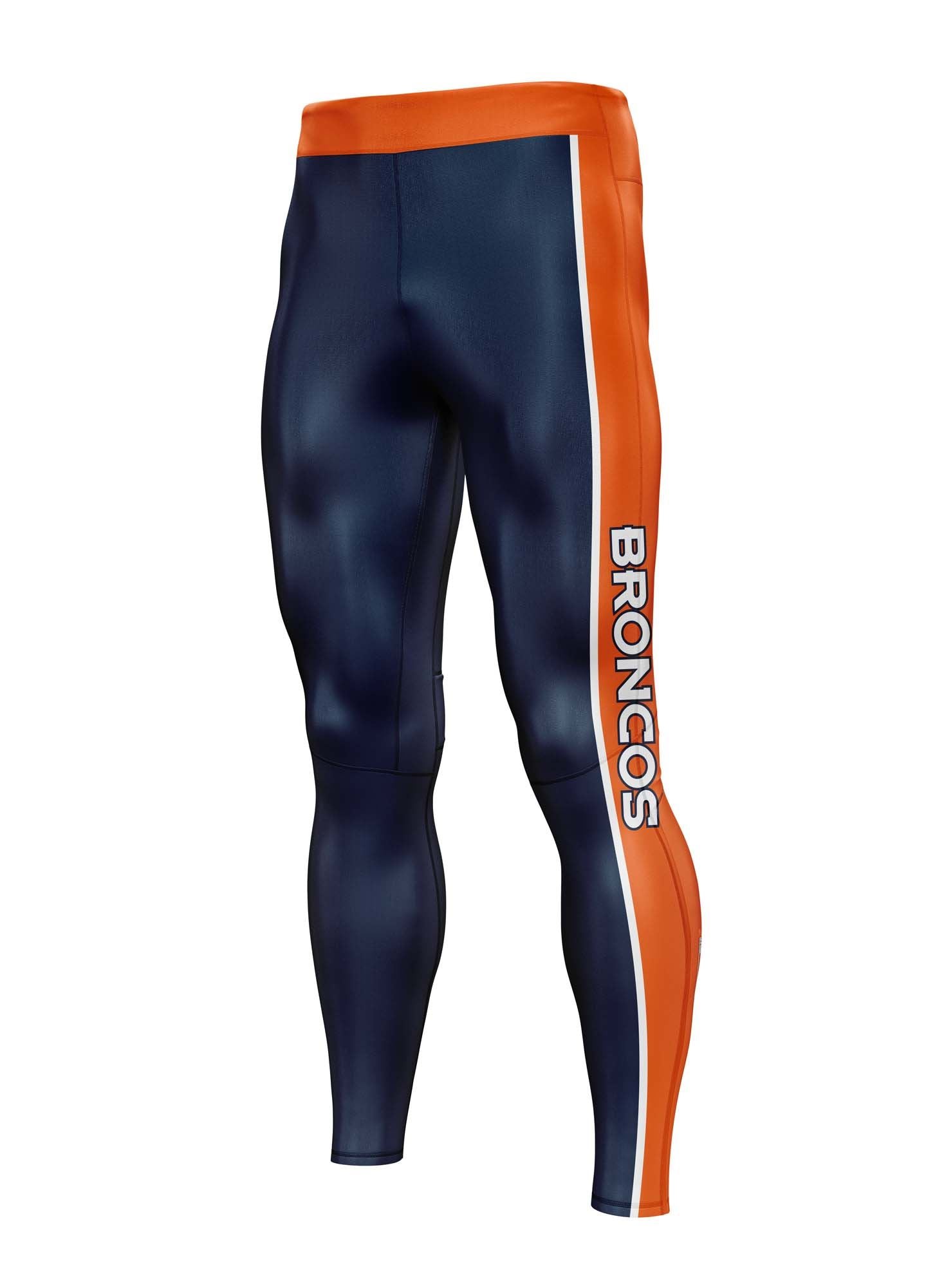 FORSYTH COUNTY BRONCOS Football Sublimated Tights - Men