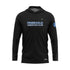 FREEHOLD WRESTLING CLUB LONG SLEEVE LT WT HOODIE - BLACK