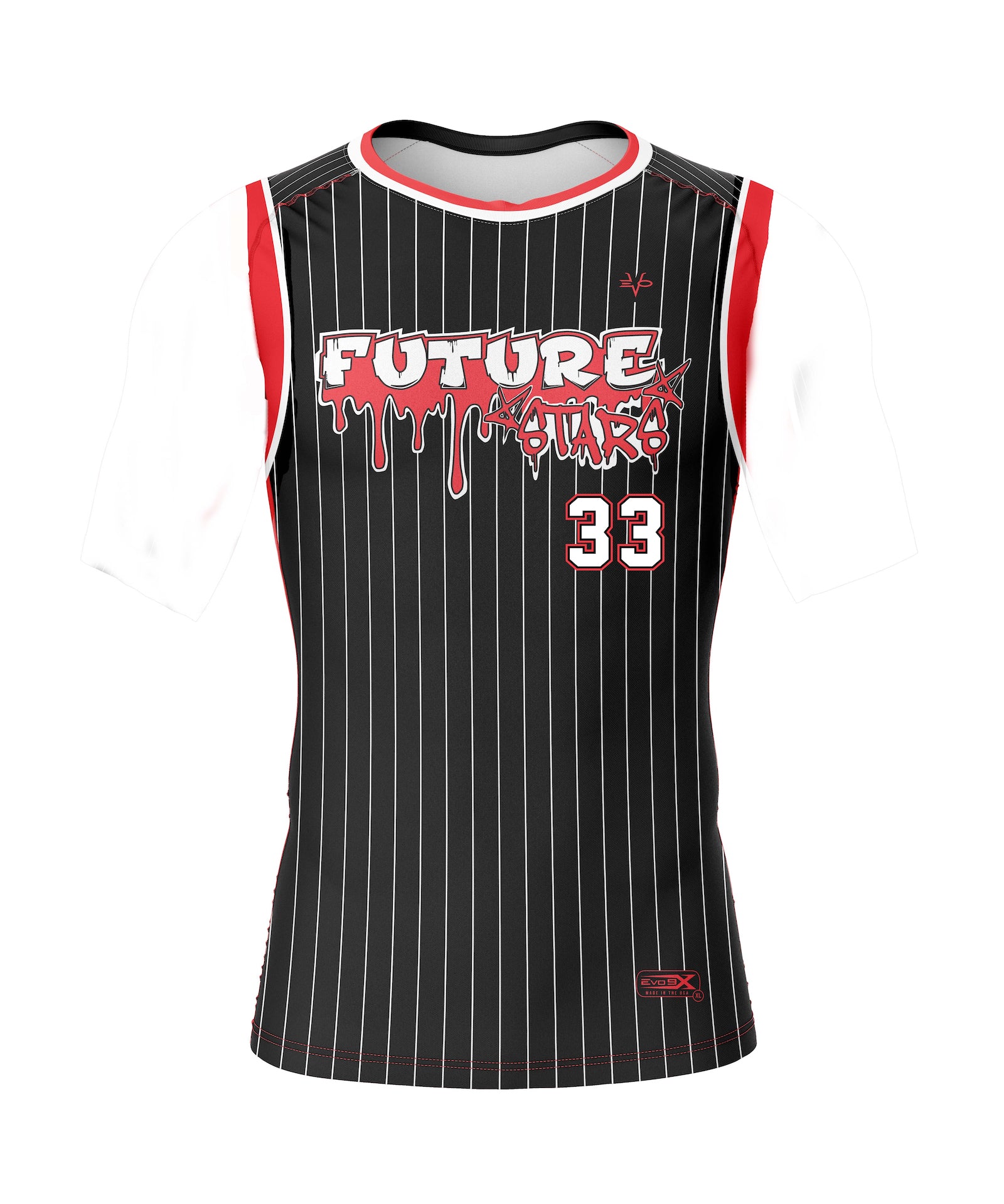 FUTURE STARS  2PLY REVERSIBLE SLEEVLESS COMPRESSION SHIRT