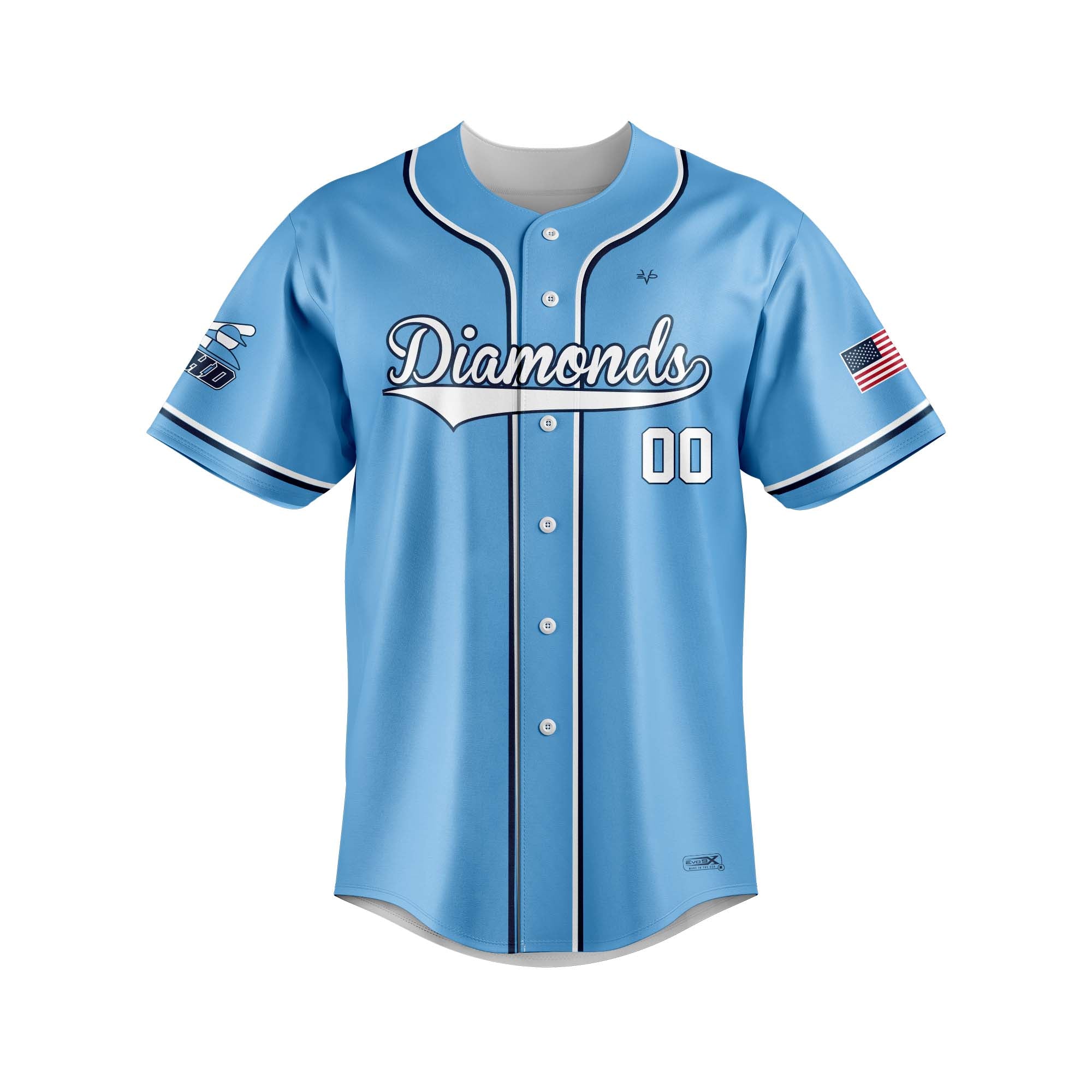 Fair Haven Diamonds Full Button Jersey