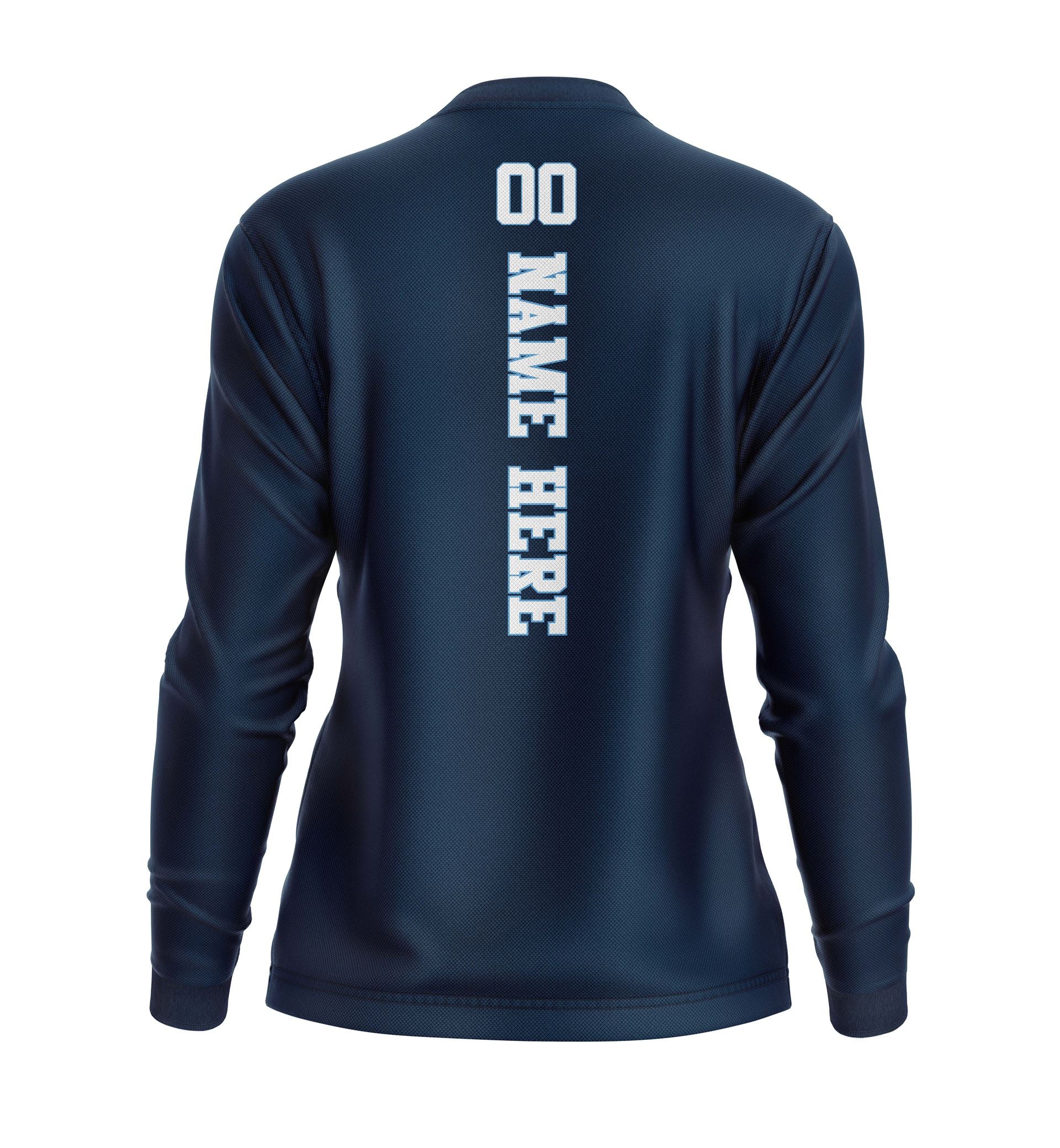 Fair Haven Diamonds LS Crew Neck Navy
