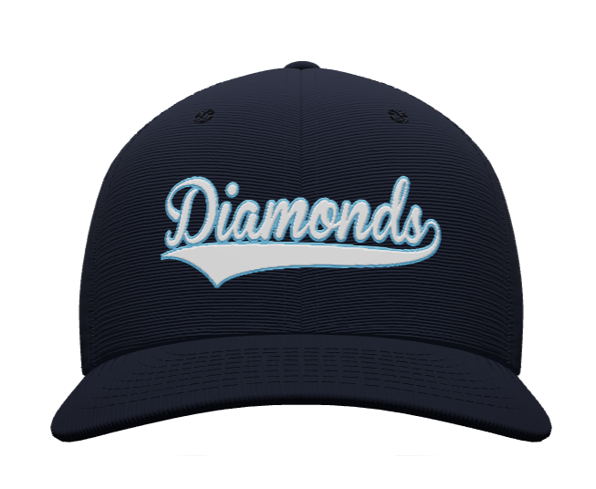 Fair Haven Diamonds Navy Hat