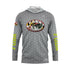 FOBA LS Crew Neck with Hood - Grey