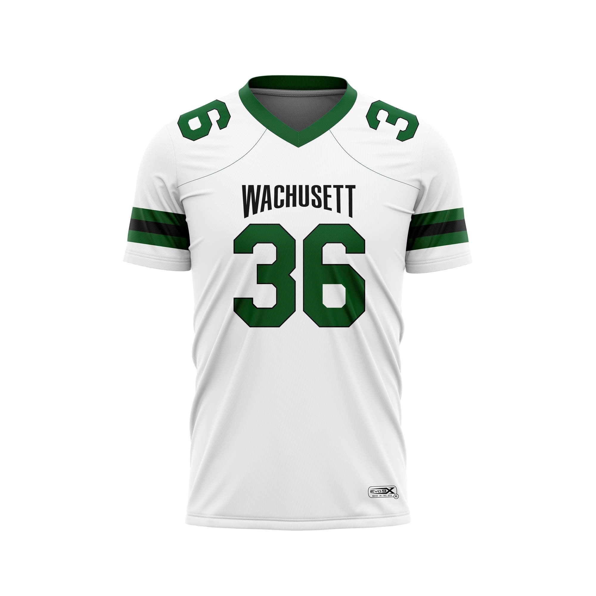 WACHUSETT FOOTBALL FAN JERSEY WHITE