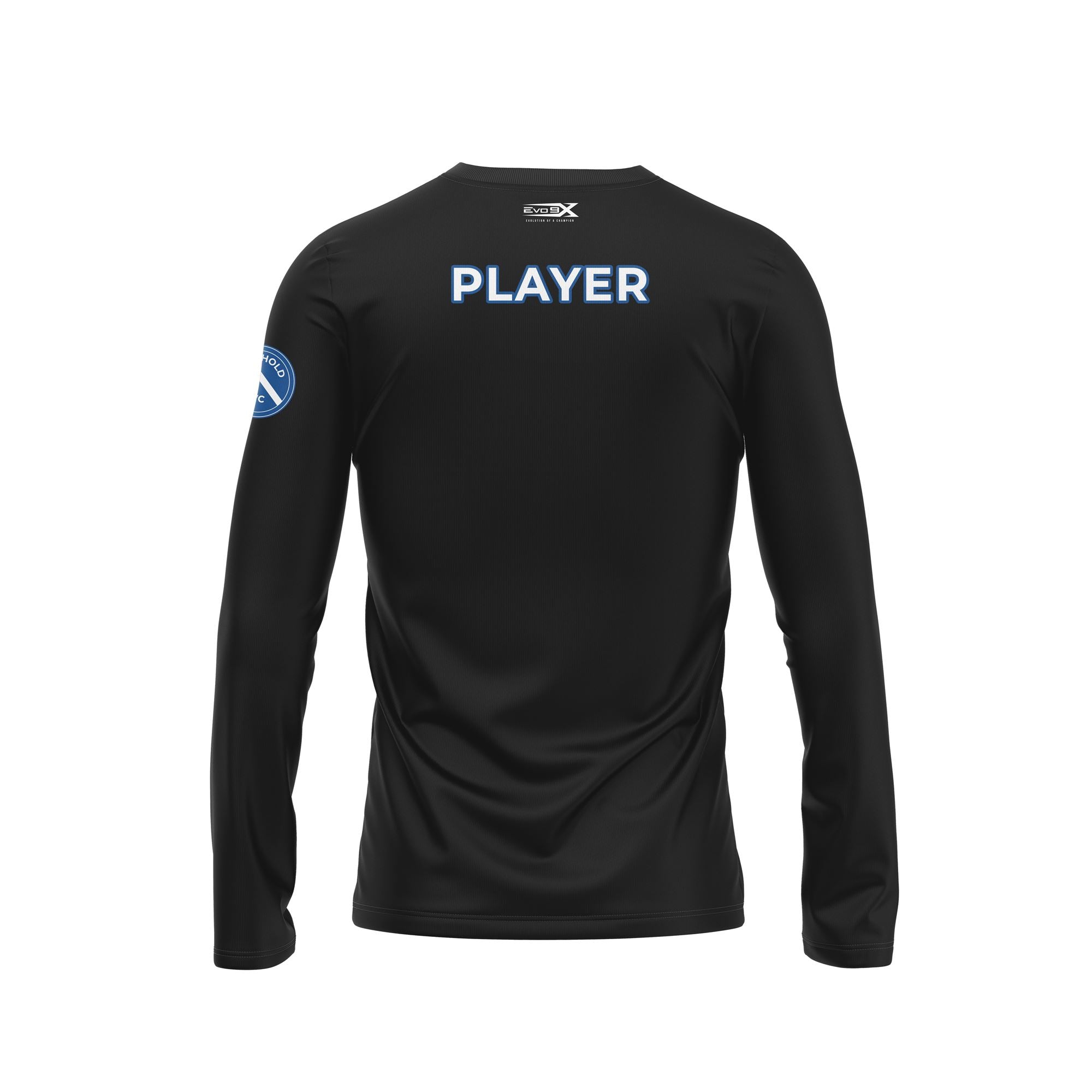 FREEHOLD WRESTLING CLUB LONG SLEEVE CREW NECK - BLACK