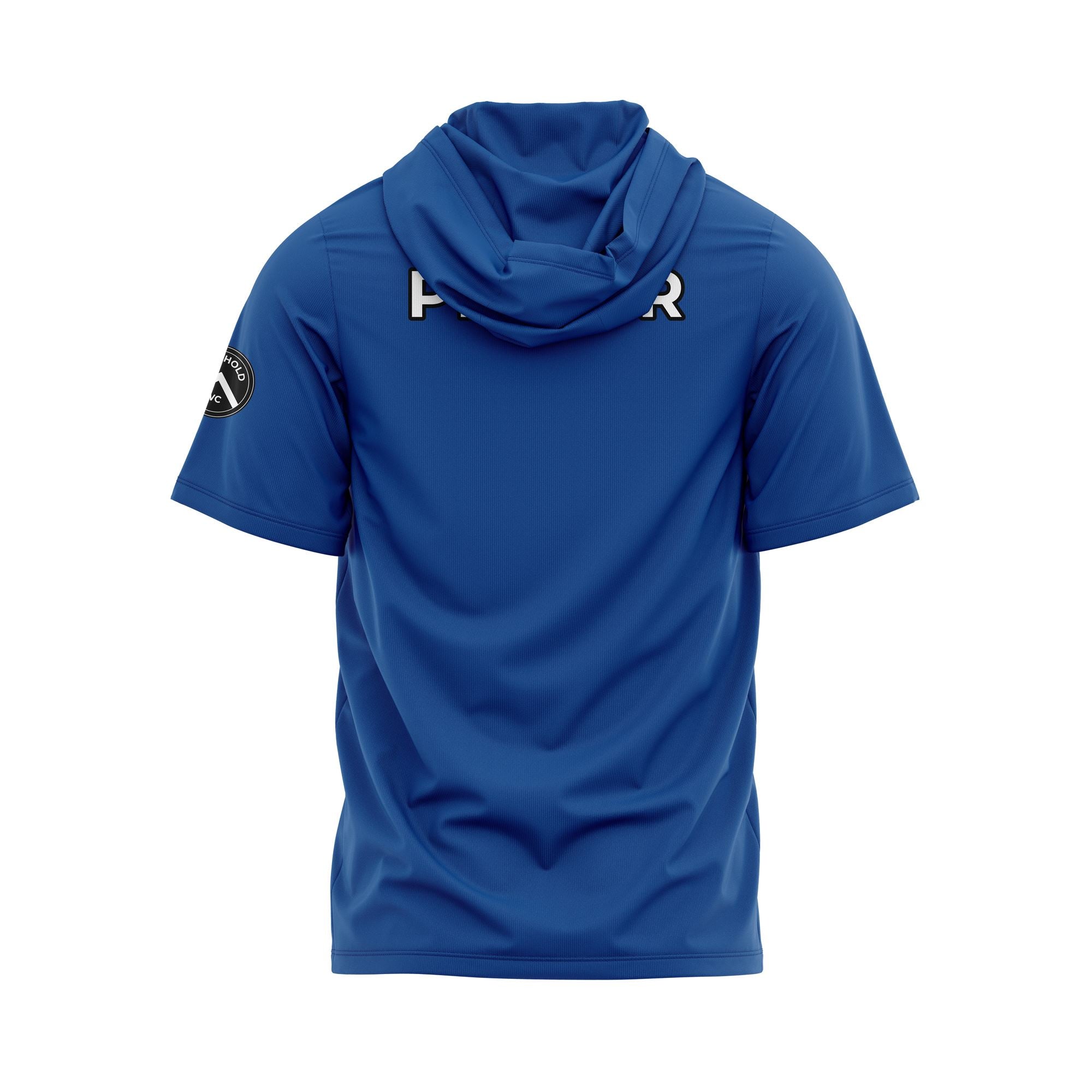 FREEHOLD WRESTLING CLUB SHORT SLEEVE LIGHT WEIGHT HOODIE - BLUE