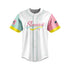 BOMB SQUAD FULL BUTTON JERSEY WHITE