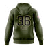 GI Jane Pullover Hoodie Army Green