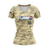 GI Jane SS Crew Neck Tan Camo Jersey