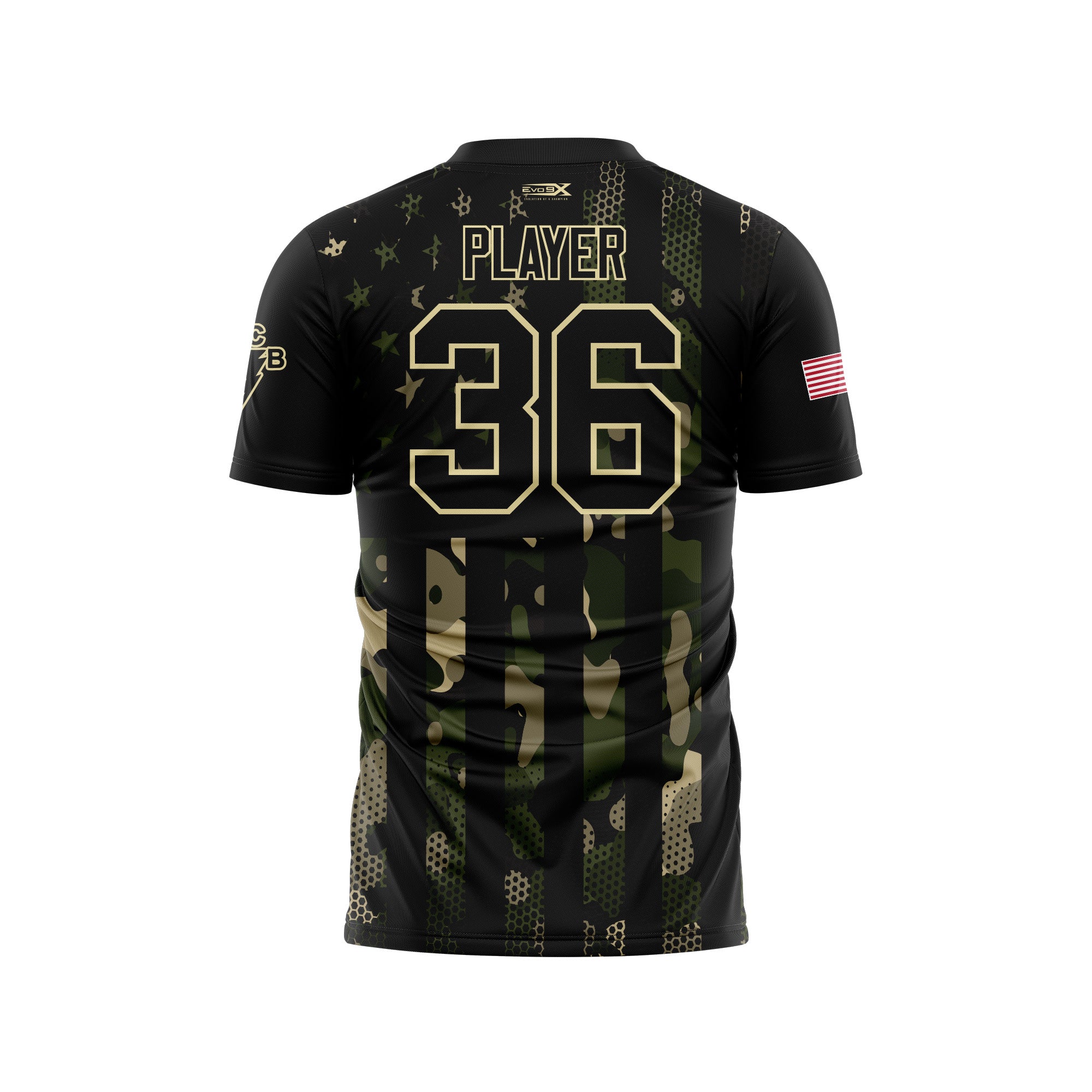 GI Jane SS V- Neck Game Jersey