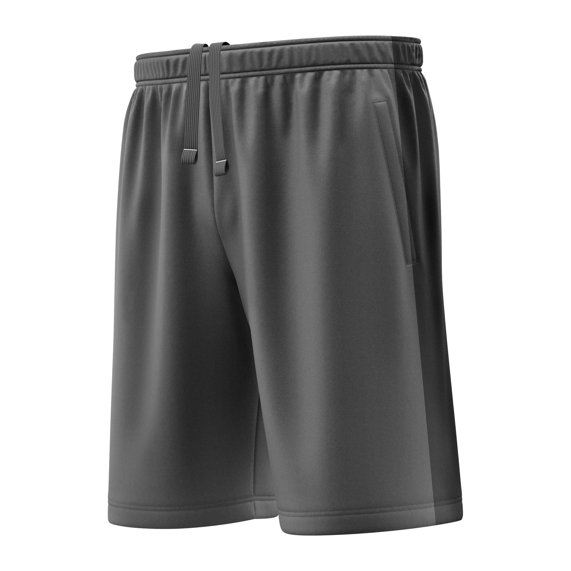 GOATS Softball Sublimated Shorts Gray