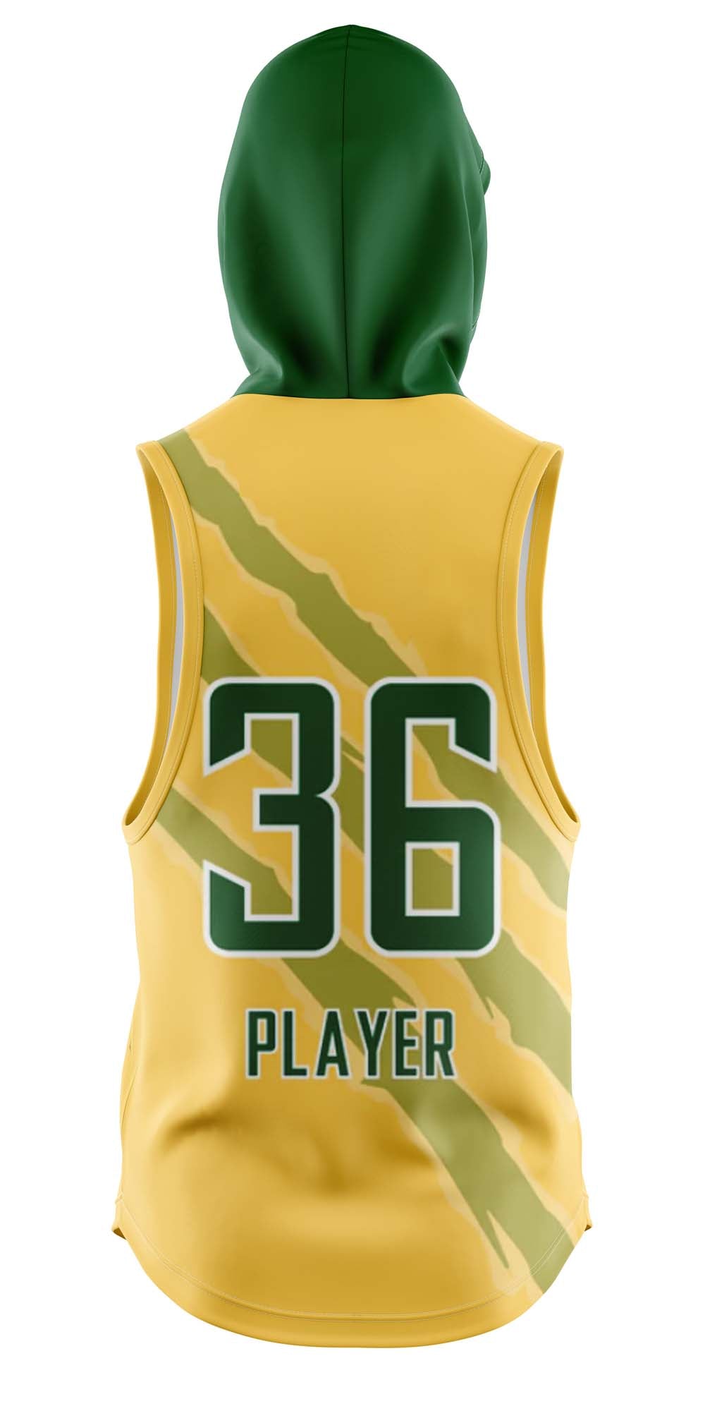 GRAFTON Sublimated Lightweight Sleeveless Hoodie