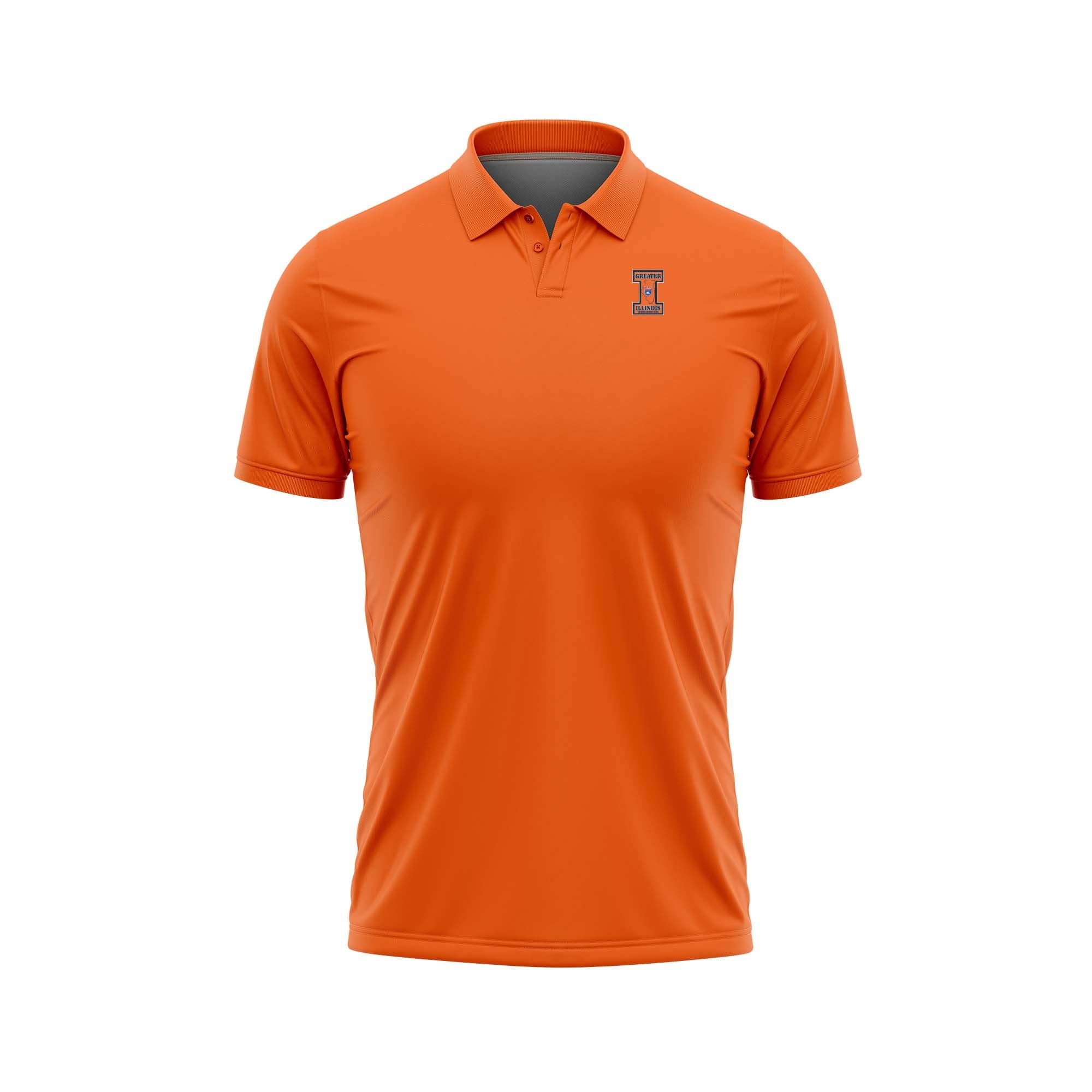 GREATER ILLINOIS POLO SHIRT - ORANGE