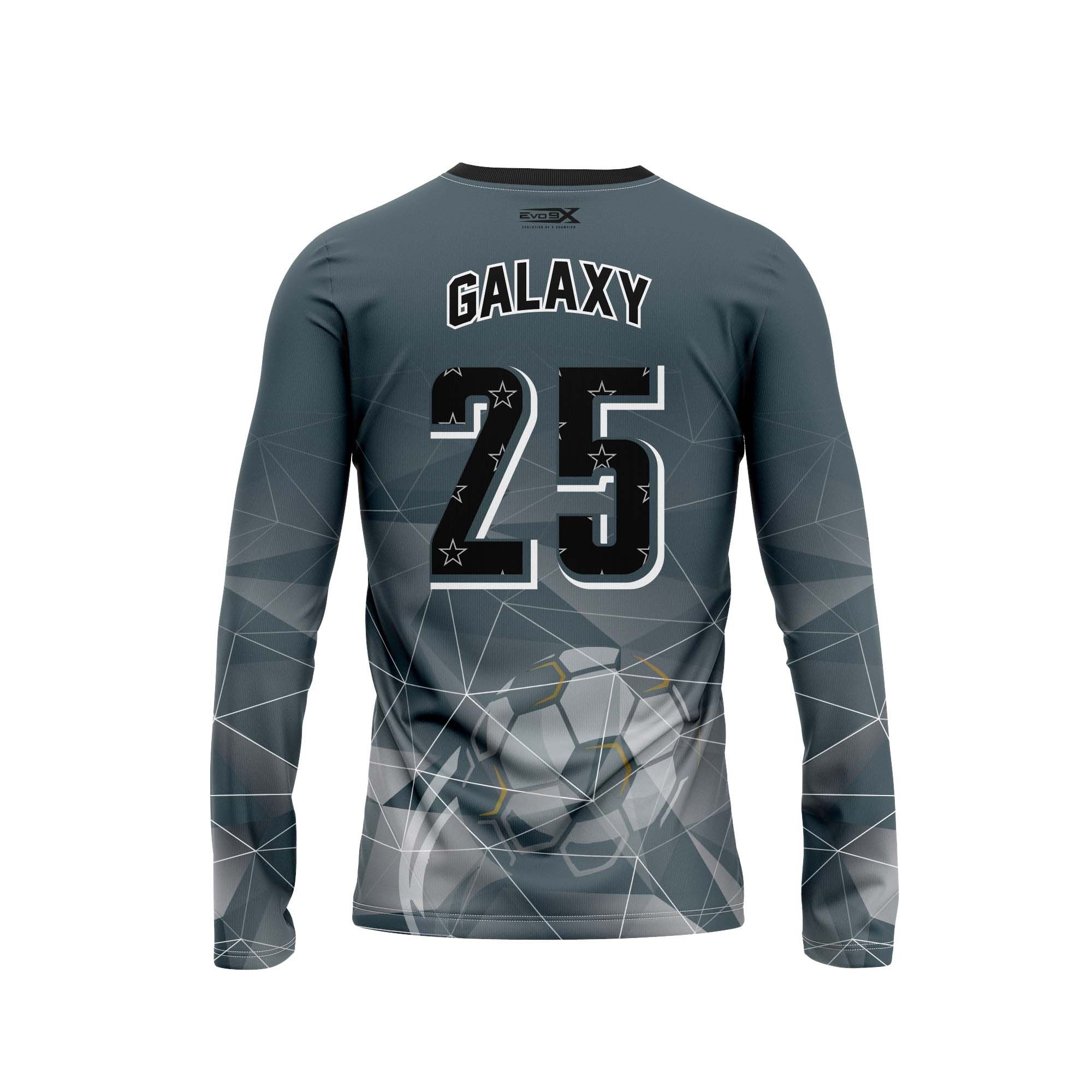 Galaxy Soccer Jersey Crew Neck LS Goalie