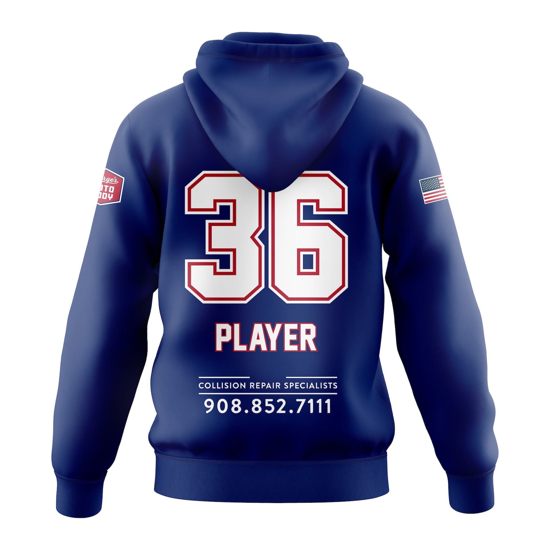 George's Auto Body Pullover Hoodie
