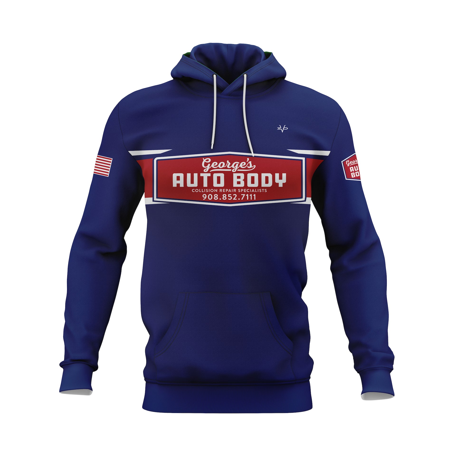 George's Auto Body Pullover Hoodie