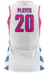 Girls Reversible Basketball Jersey Back