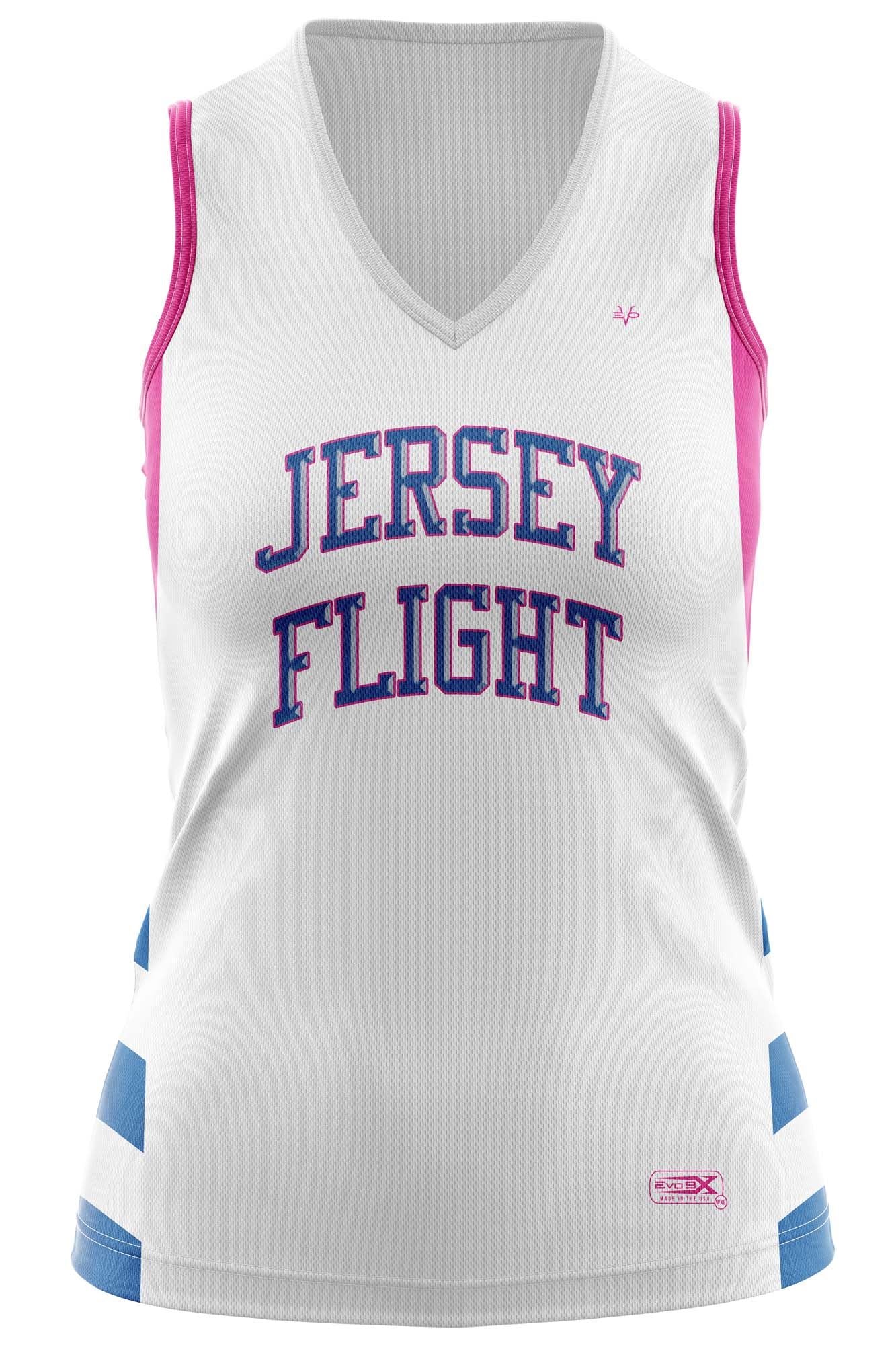 Girls Reversible Basketball Jersey Front