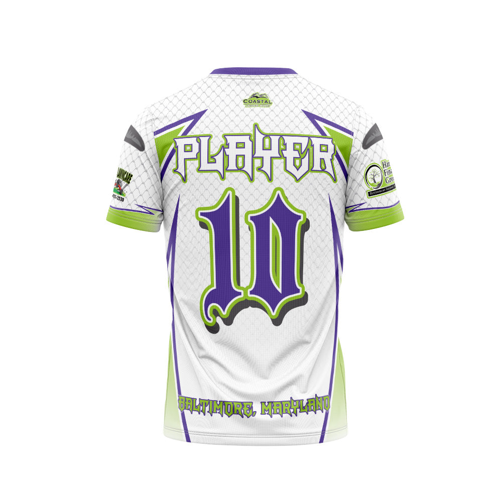 Sublimated Crew Neck Jersey White