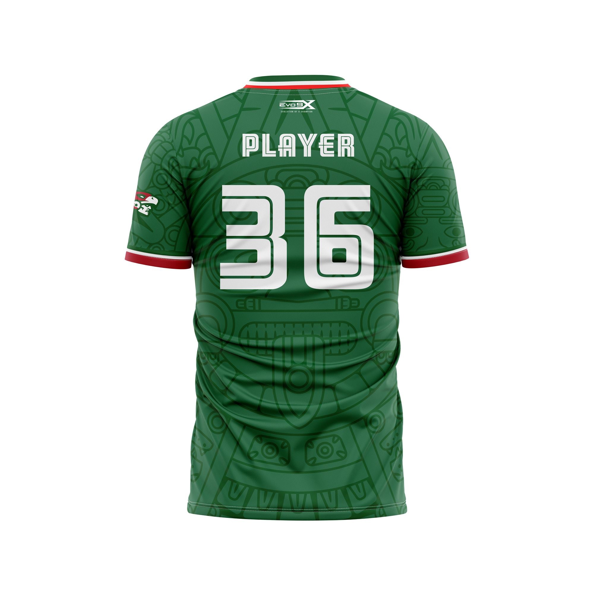 SHAOLIN AZTECS VNECK SS - GREEN