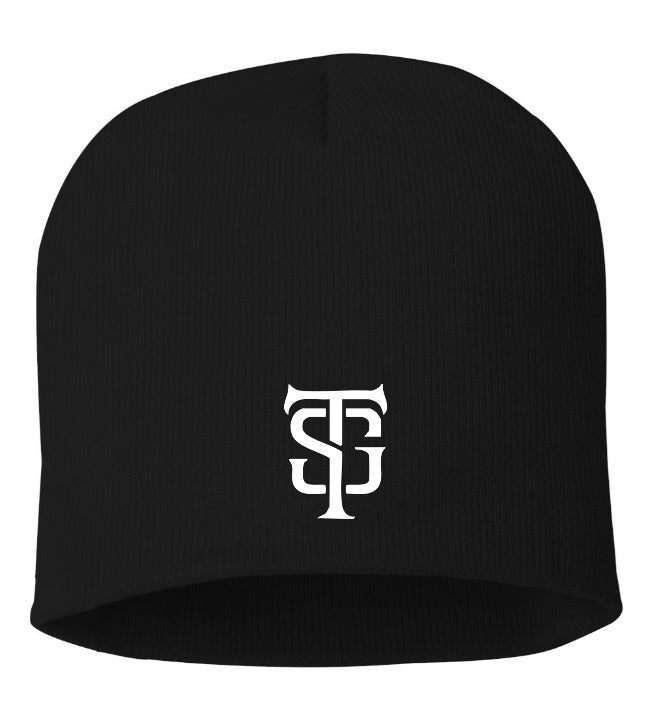 STG BEANIE - BLACK/WHITE